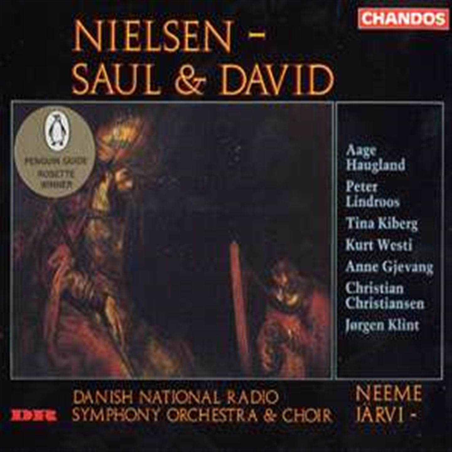 Danish National Radio Symphony Orchestra, Neeme Jarvi - Nielsen: Saul & David - Afbeelding 1 van 1