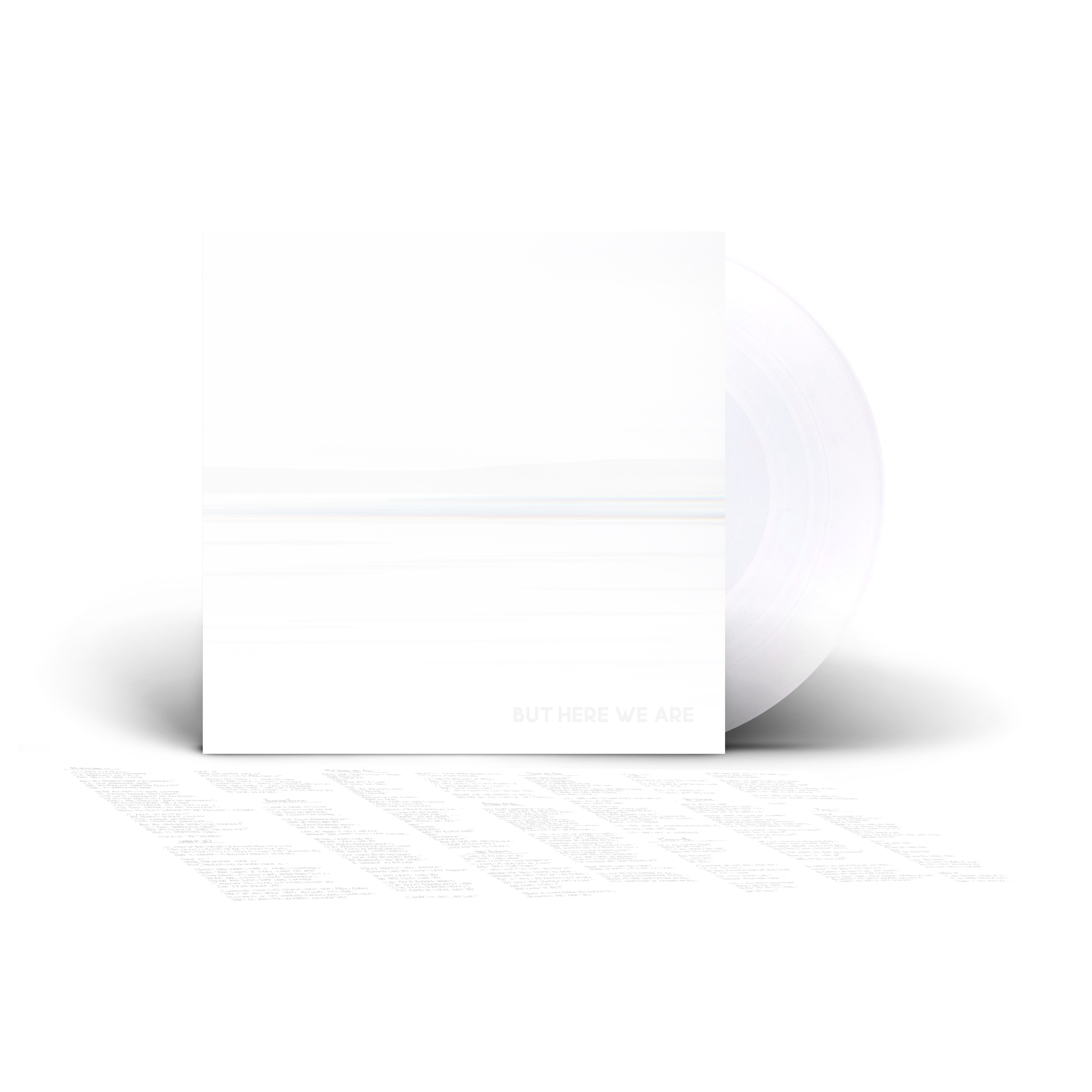 Foo Fighters - But Here We Are - White Vinyl Soft-Pak + Folded Poster Insert Lt - Afbeelding 1 van 1