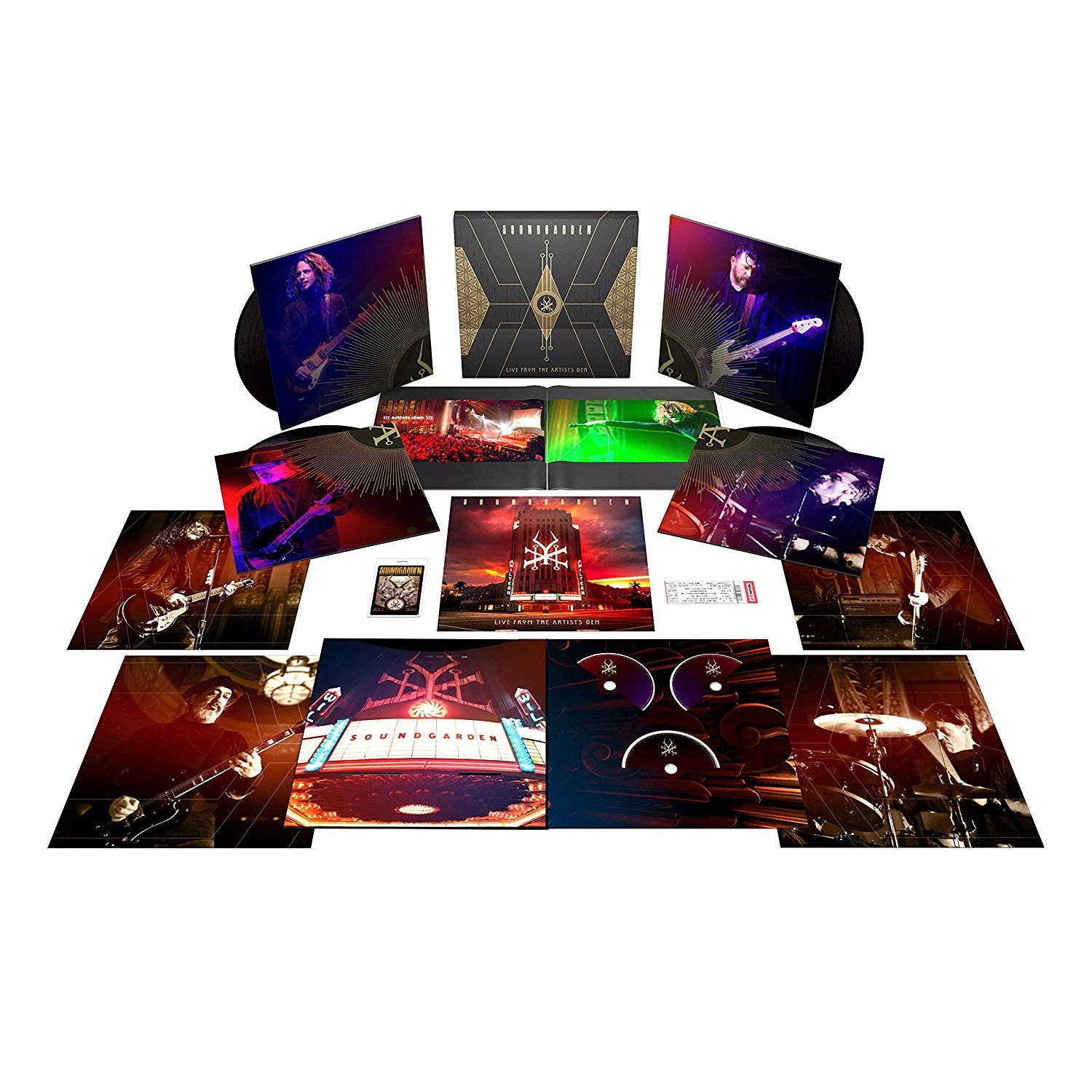 Soundgarden - Live At The Artists Den - 4 Lp 180 Gr.+ 2 Cd +Bluray+Book 40 Pp. - Imagen 1 de 1