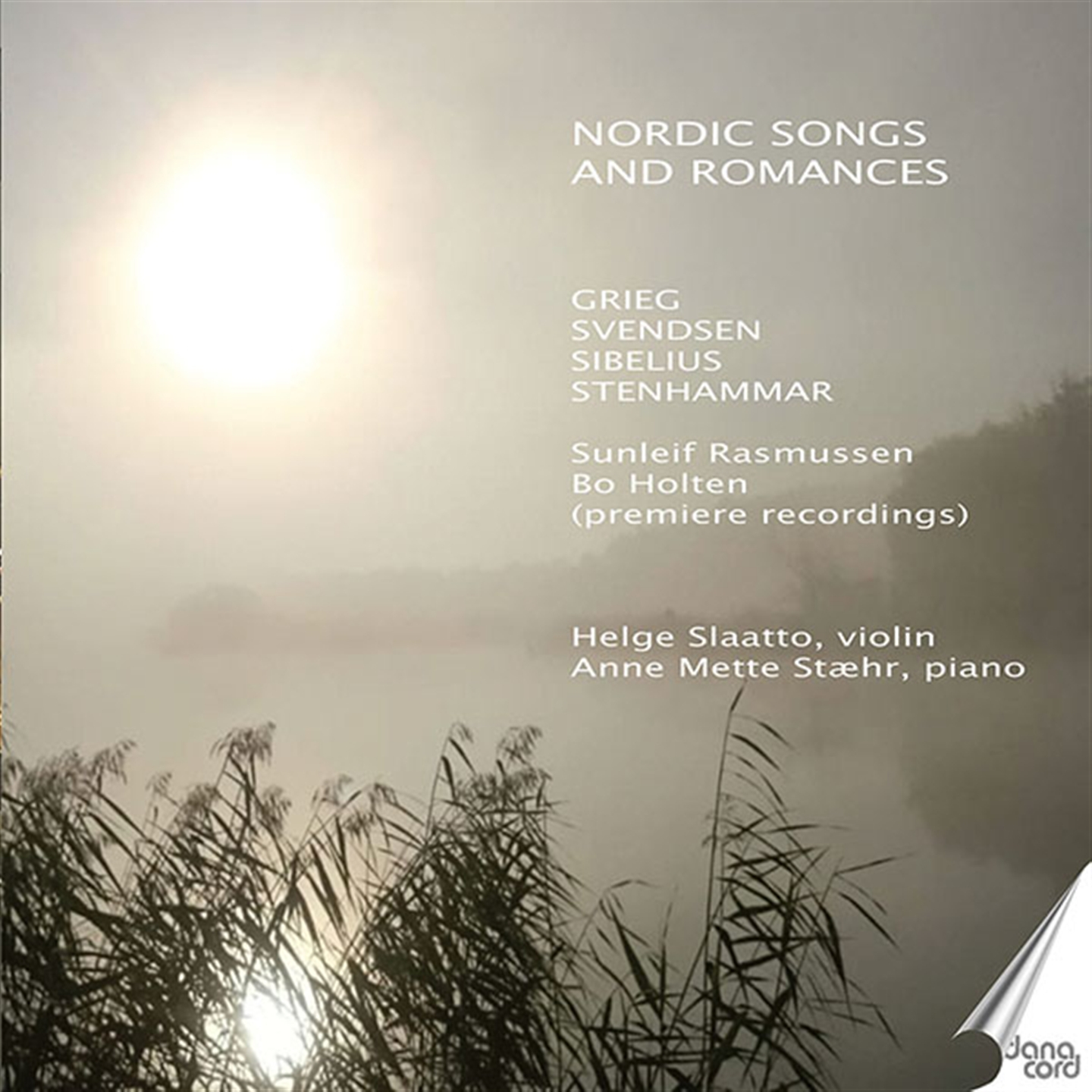 Helge Slaatto, Anne Mette Stæhr - Nordic Songs And Romances - Violin & Piano - Bild 1 von 1